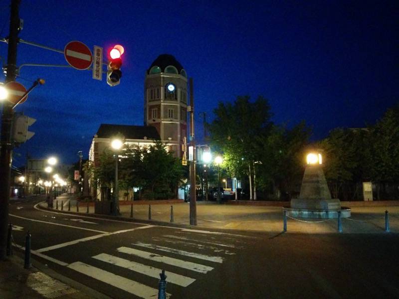 小樽 夜のメルヘン広場