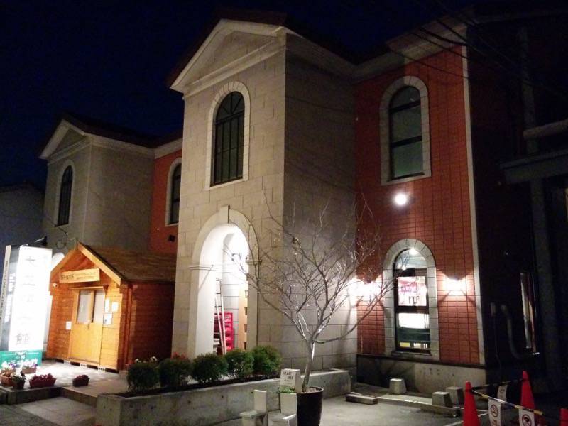 小樽 夜の大正硝子館