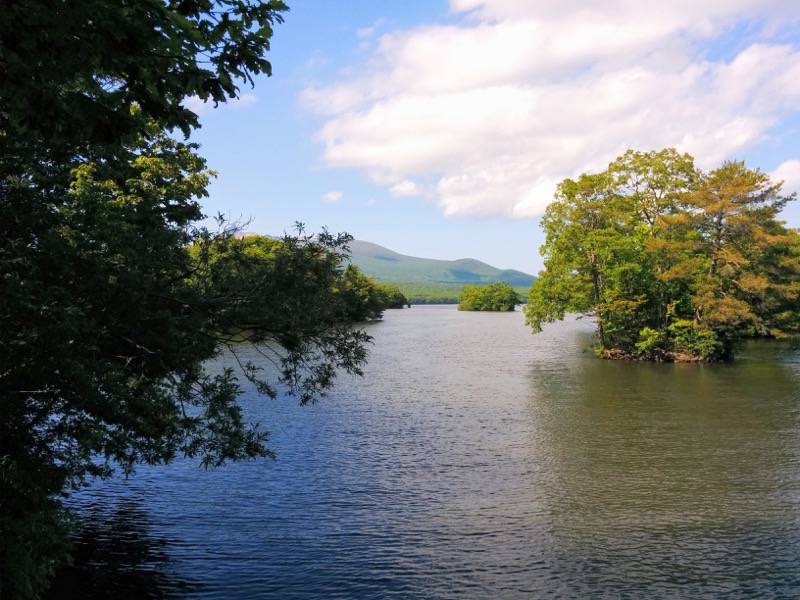 大沼公園-島巡りの路-後楽橋から公魚橋までより1.jpg 大沼公園 島巡りの路 後楽橋から公魚橋までより1