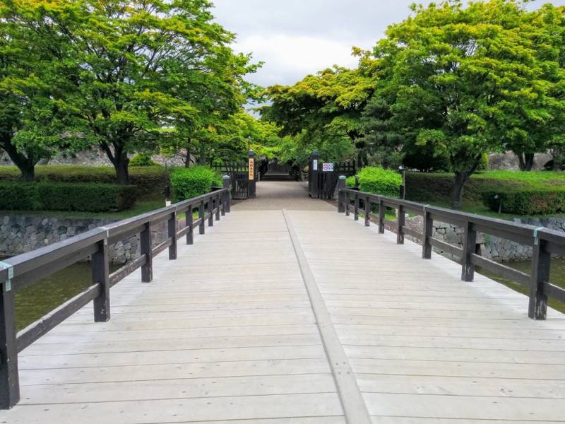 五稜郭公園-五稜郭への橋.jpg 五稜郭公園 五稜郭への橋
