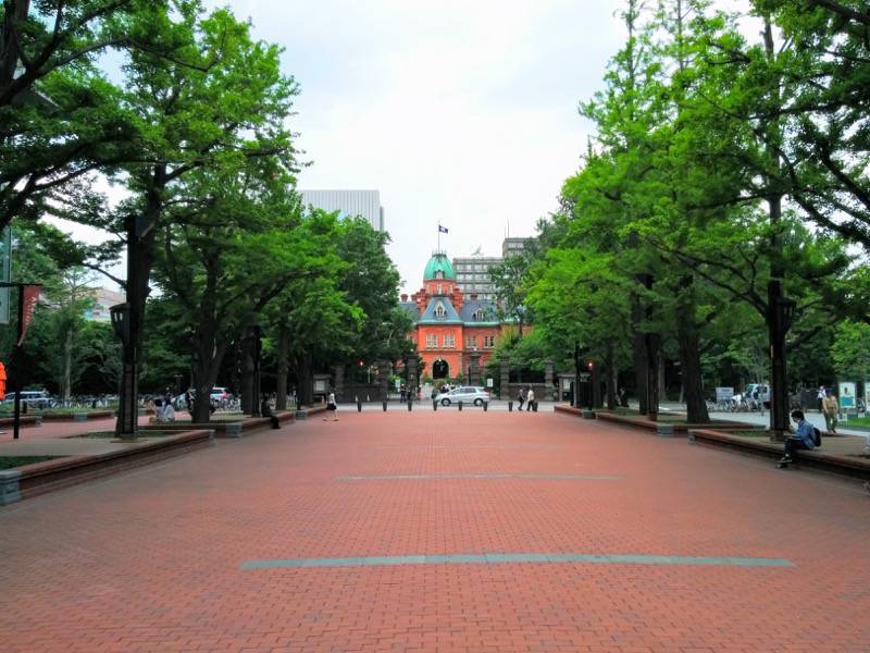北海道庁旧本庁舎 赤レンガテラスより北海道庁旧本庁舎２