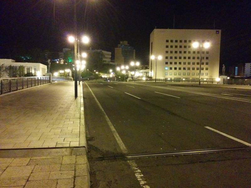 釧路-夜の道路2.jpg 釧路 夜の道路2