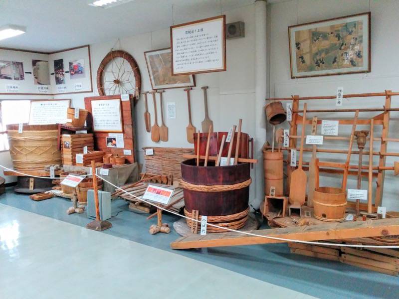 男山酒造-昔の酒造り道具展示3.jpg 男山酒造 昔の酒造り道具展示3