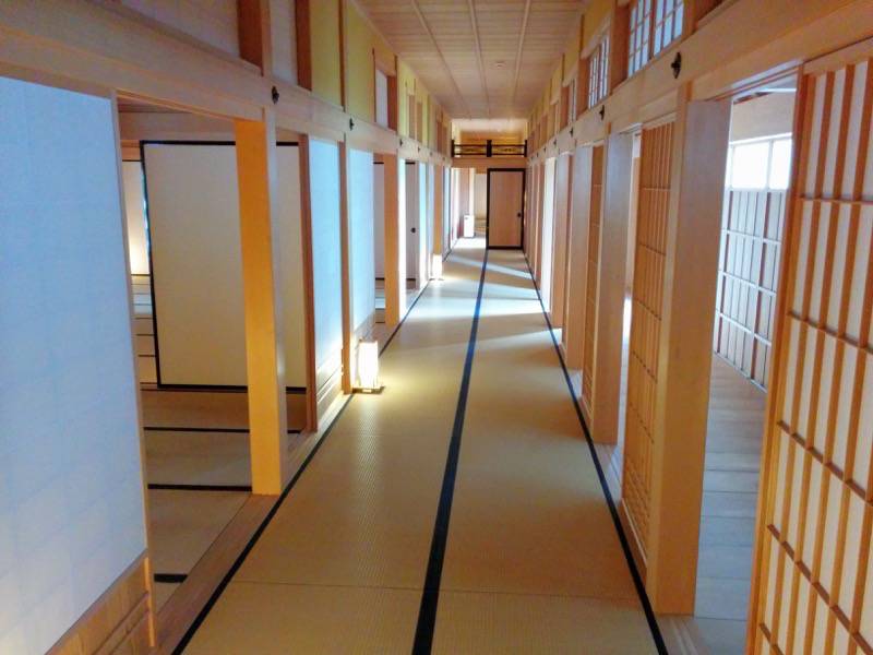 箱館奉行所-大広間横の畳敷き.jpg 箱館奉行所 大広間横の畳敷き