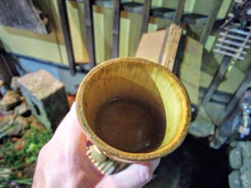 相良路の湯 おおが 飲用温泉２