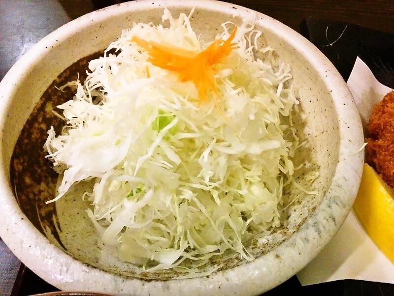 黒かつ亭中央駅本店-サラダ.jpg 黒かつ亭中央駅本店 サラダ