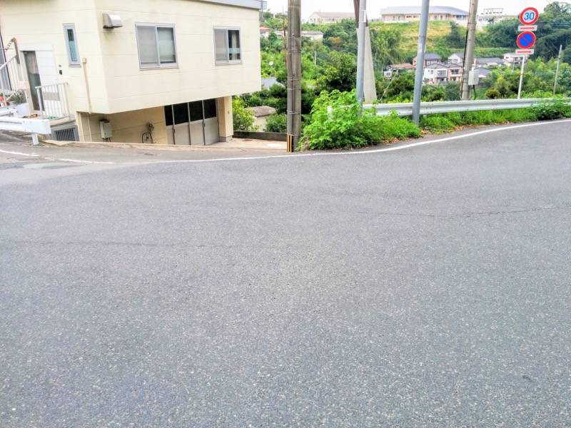 西郷隆盛南州洞窟 城山展望台からの道３