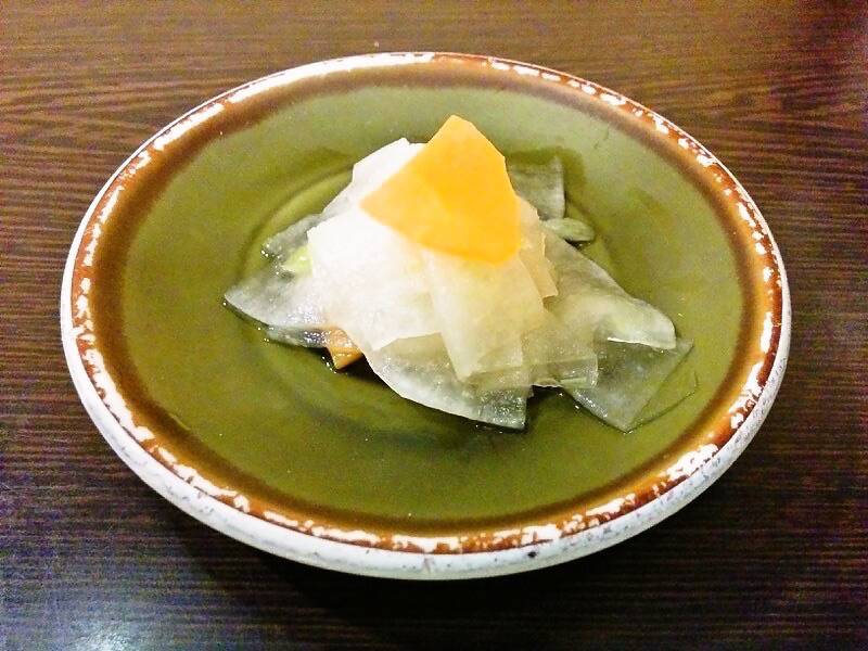 黒かつ亭中央駅本店-お漬け物.jpg 黒かつ亭中央駅本店 お漬け物