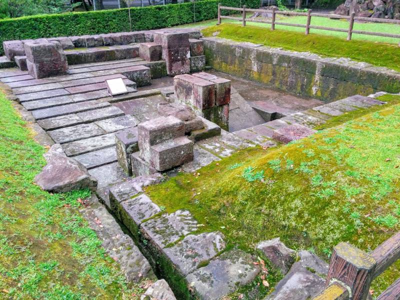 仙巌園 反射炉跡２