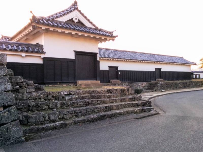 人吉城跡-多門櫓内から1.jpg 人吉城跡 多門櫓内から1