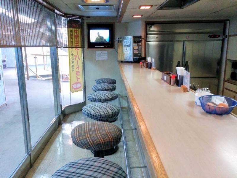 フェリー屋久島2 食堂カウンター席