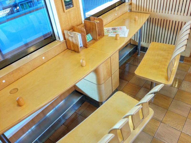 はやとの風 １号車展望スペース