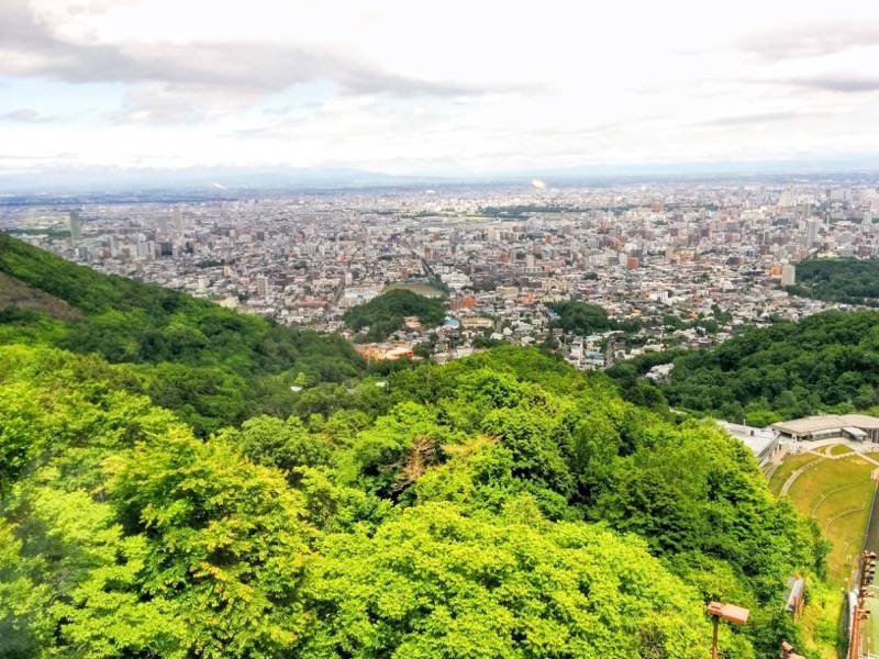 大倉山ジャンプ競技場 ジャンプ台からの眺め３