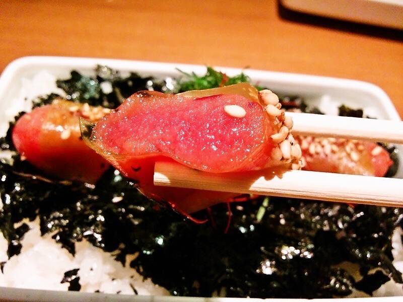 元祖博多めんたい重 めんたいリフトアップ