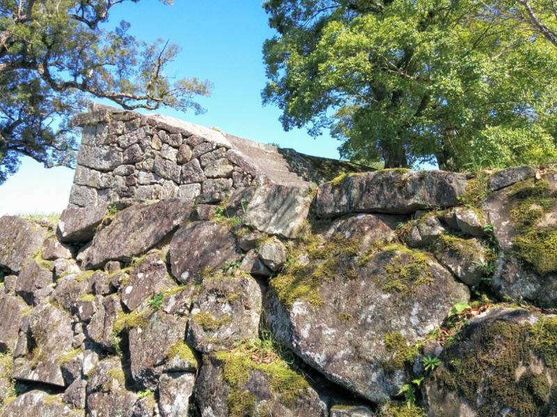 人吉城跡-武者返しの裏側.jpg 人吉城跡 武者返しの裏側