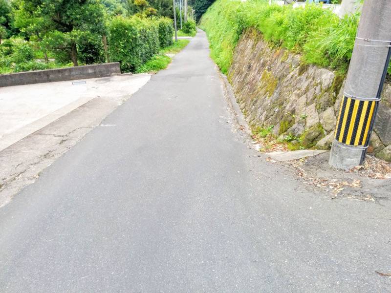 西郷隆盛南州洞窟 城山展望台からの道４