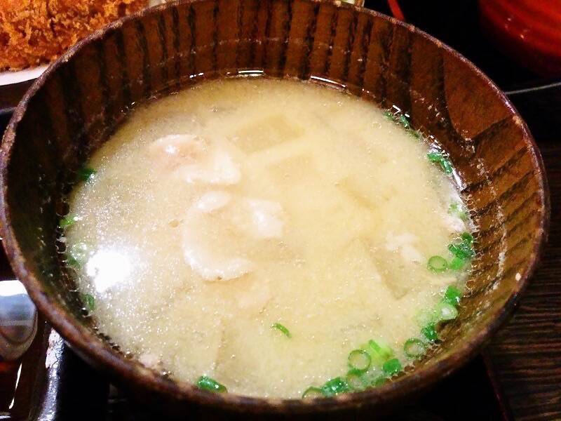 黒かつ亭中央駅本店-お味噌汁.jpg 黒かつ亭中央駅本店 お味噌汁