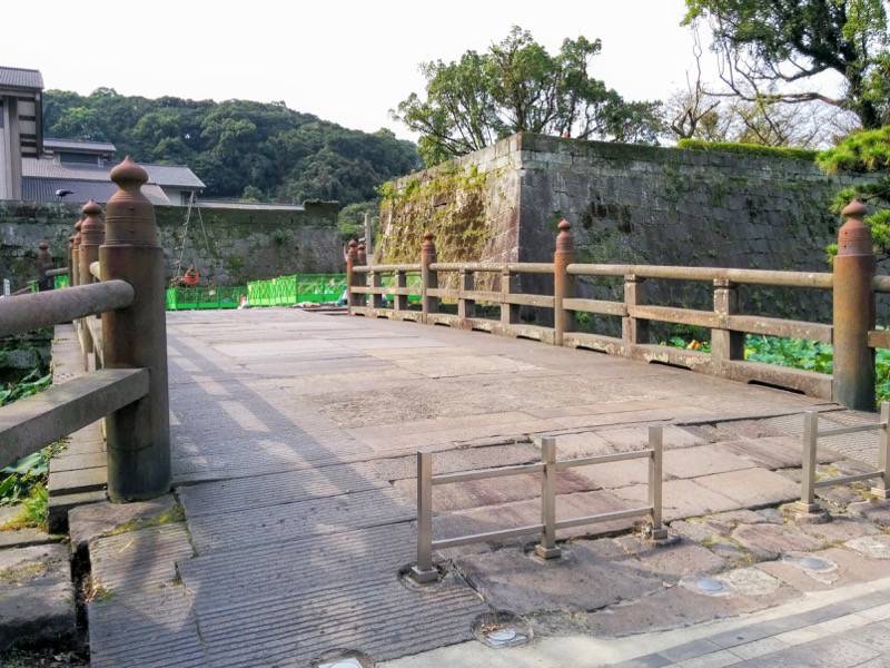 鶴丸城 鹿児島城 石橋１