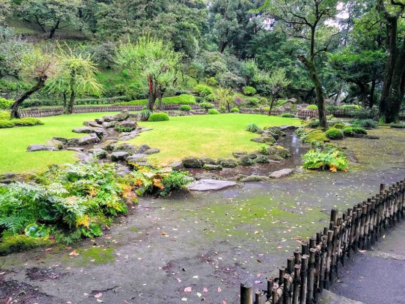 仙巌園 曲水の庭1