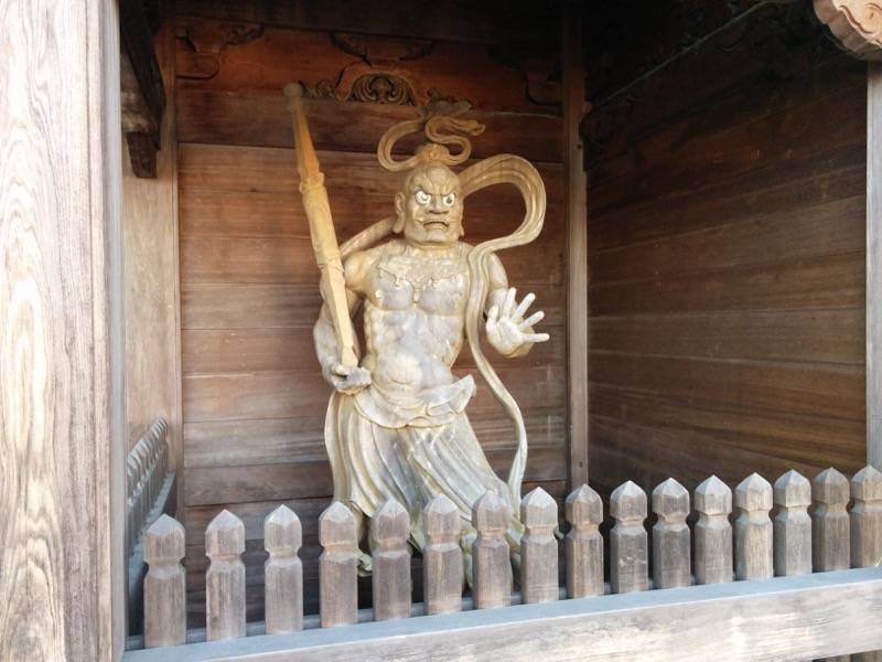 永国寺 仁王像阿形像