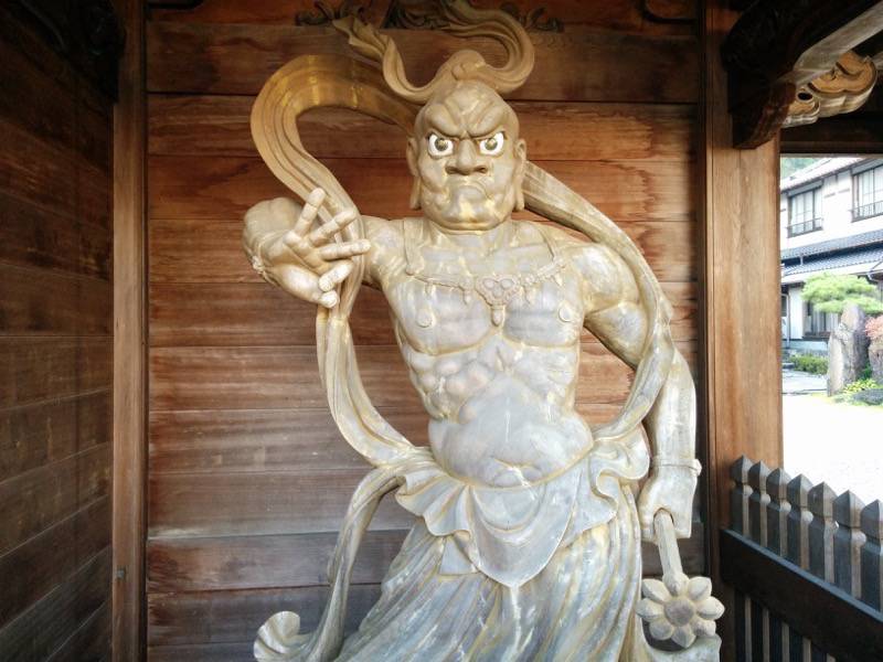 永国寺 仁王像吽形像