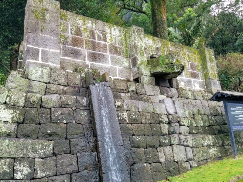 仙巌園 水力発電用ダム跡１