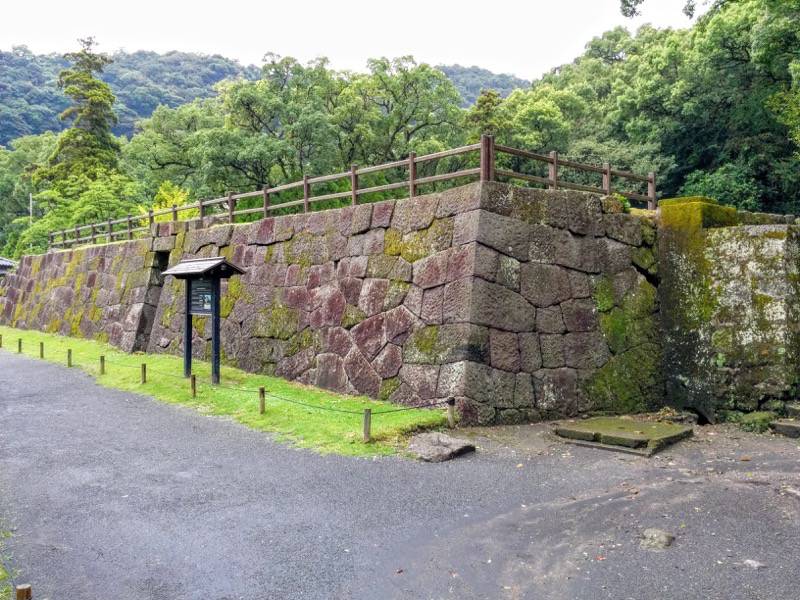 仙巌園 反射炉跡１