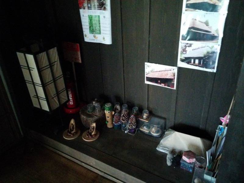 椎葉の民家内部９