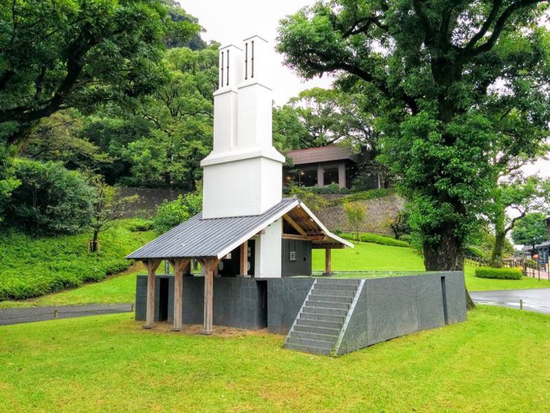 仙巌園 反射炉模型
