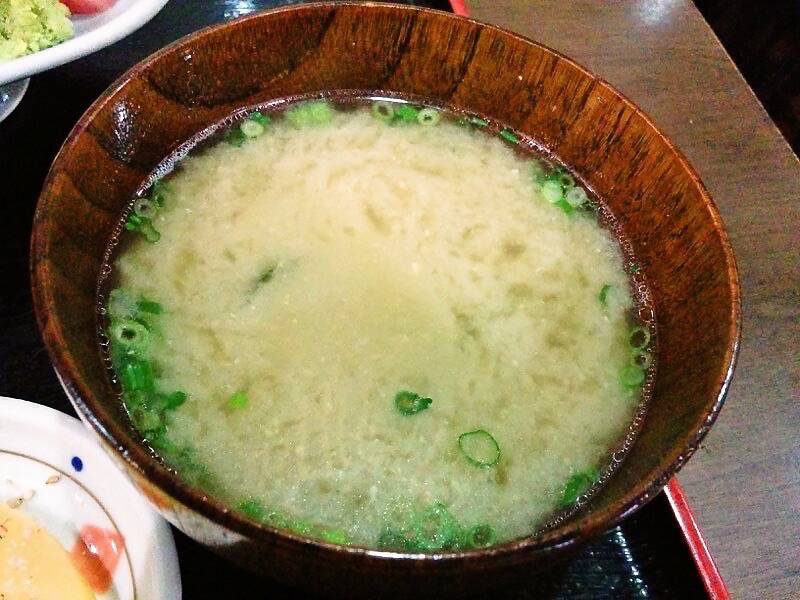 いその香り お味噌汁