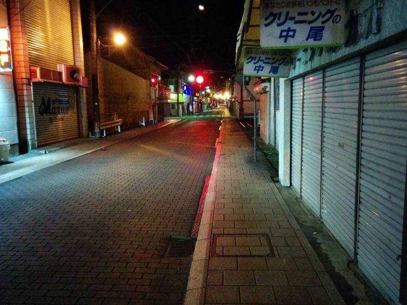 夜の商店街２