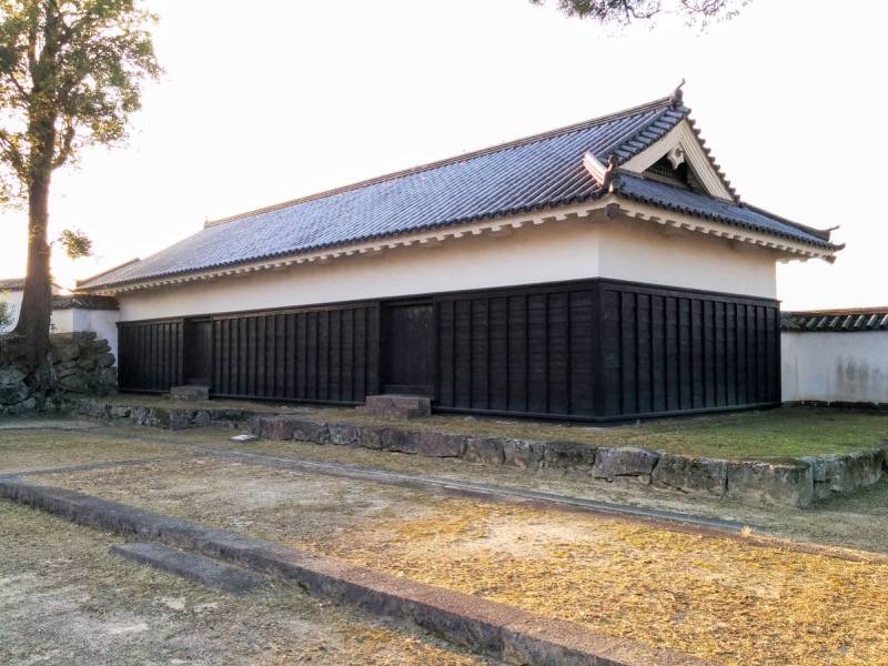 人吉城跡-角櫓内から.jpg 人吉城跡 角櫓内から