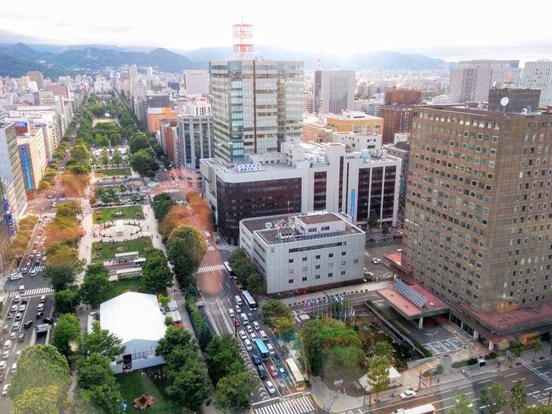 札幌テレビ塔 西側の窓から３