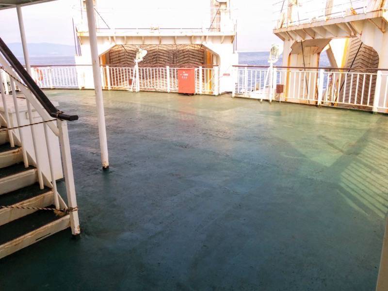 フェリー屋久島2 船外２F甲板３