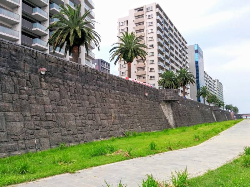 橘公園 下から見たところ