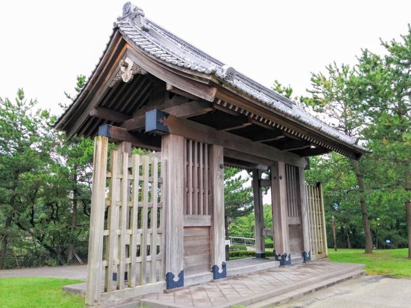 石橋記念公園-西田橋御門1.jpg 石橋記念公園 西田橋御門1
