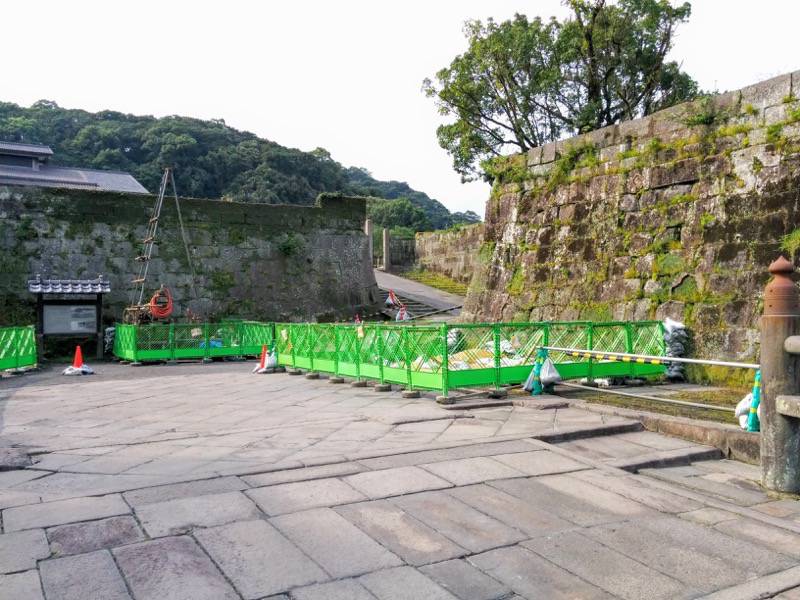 鶴丸城 鹿児島城 入口