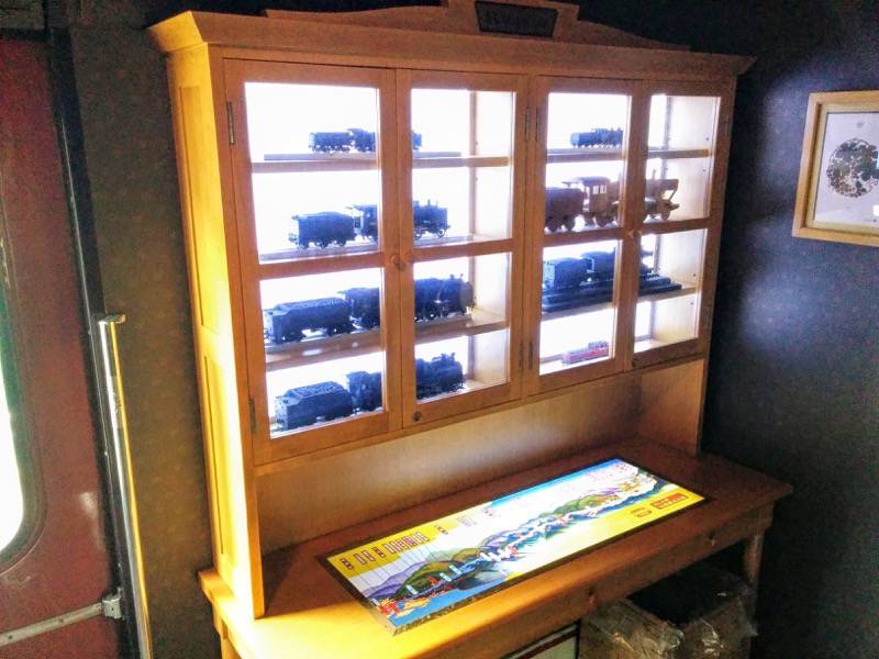 SL人吉 １号車ミニSLライブラリー１