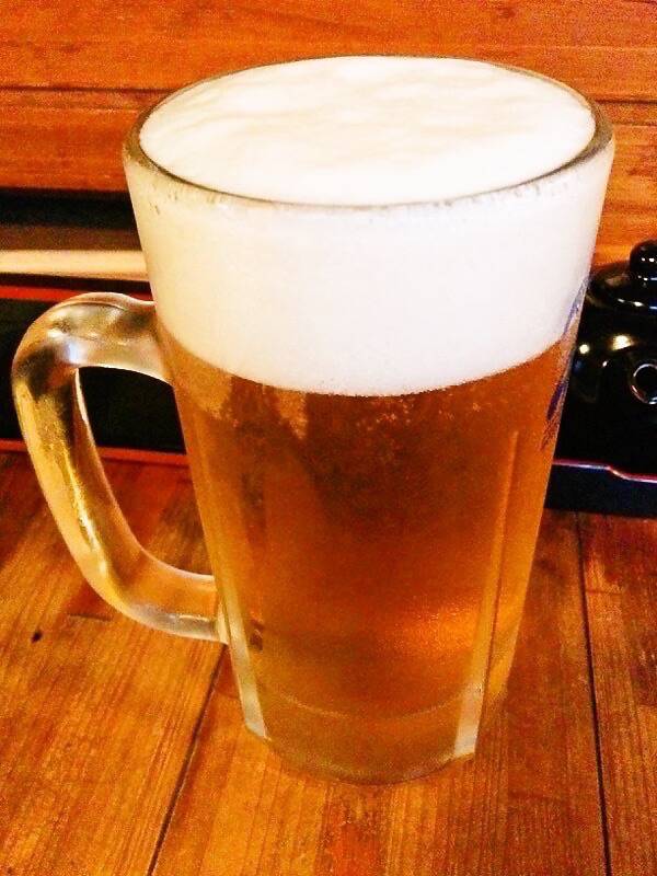 地どり屋修ちゃん-ビール.jpg 地どり屋修ちゃん ビール