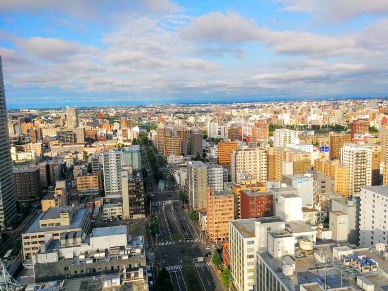 さっぽろテレビ塔 東側の窓から４