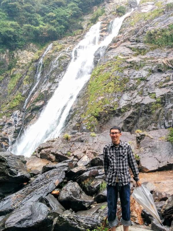 大川の滝 記念写真１