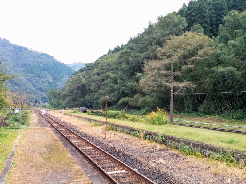 SL人吉 一勝地駅３