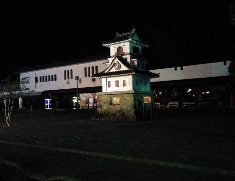 夜のからくり時計