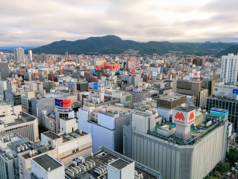 さっぽろテレビ塔 南側の窓から４