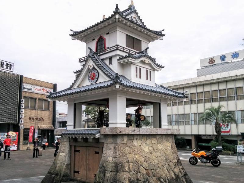 人吉駅からくり時計２