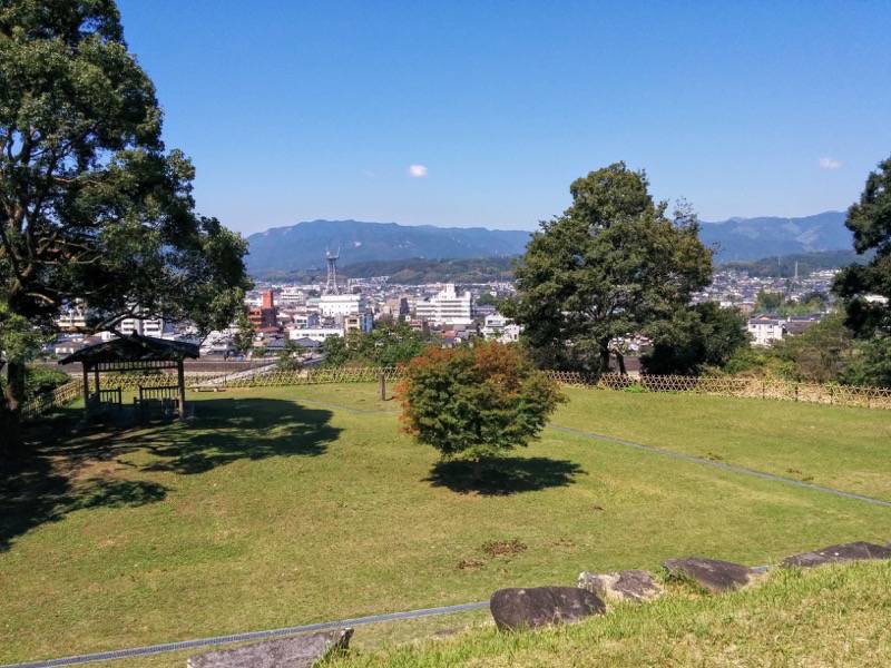 人吉城跡-三の丸跡よりの眺め2.jpg 人吉城跡 三の丸跡よりの眺め2