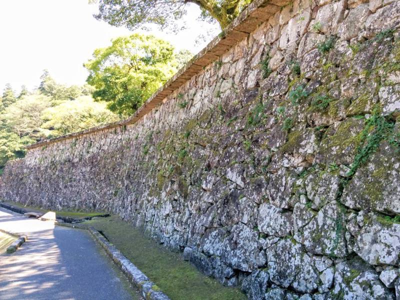 人吉城跡 武者返し２