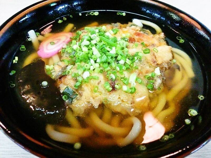 フェリー屋久島2 食堂天ぷらうどん