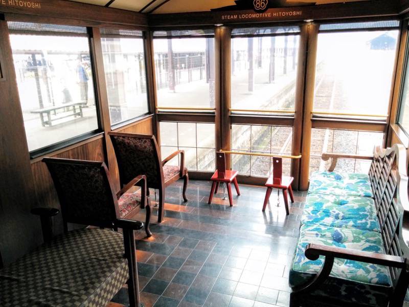 SL人吉 ３号車展望ラウンジ１