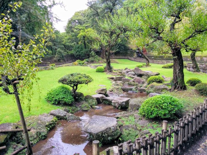 仙巌園 曲水の庭4